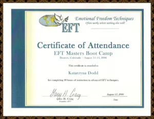 Katarzyna Dodd EFT Boot Camp