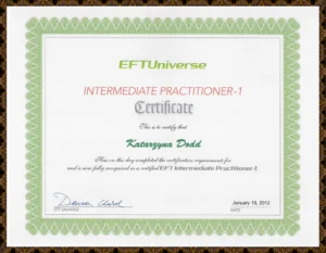 Katarzyna Dodd EFT Practitioner EFT Universe